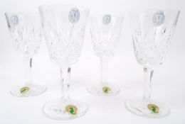 WATERFORD CRYSTAL GLASS NOS WINE GLASSES