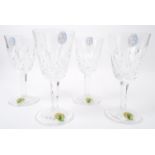 WATERFORD CRYSTAL GLASS NOS WINE GLASSES