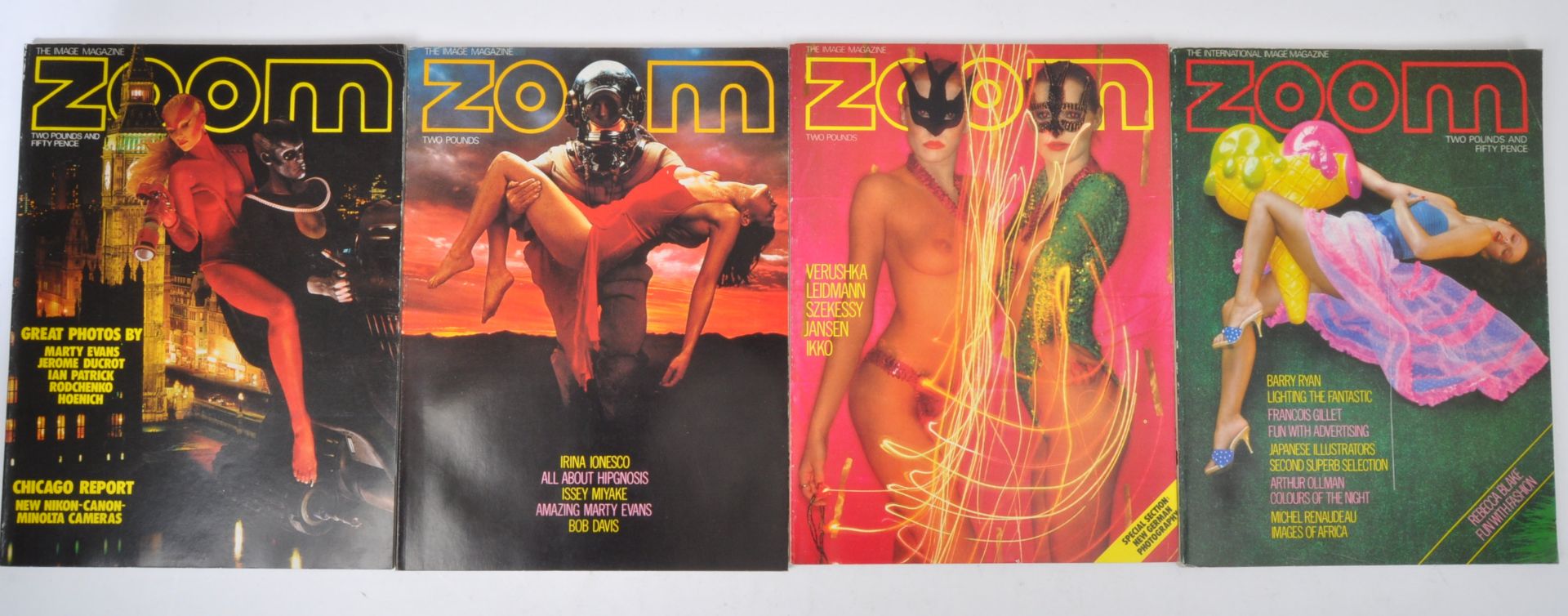 ZOOM MAGAZINE - 1970S EIGHT NUDE PHOTOGRAPHY MAGAZINES - Image 3 of 6