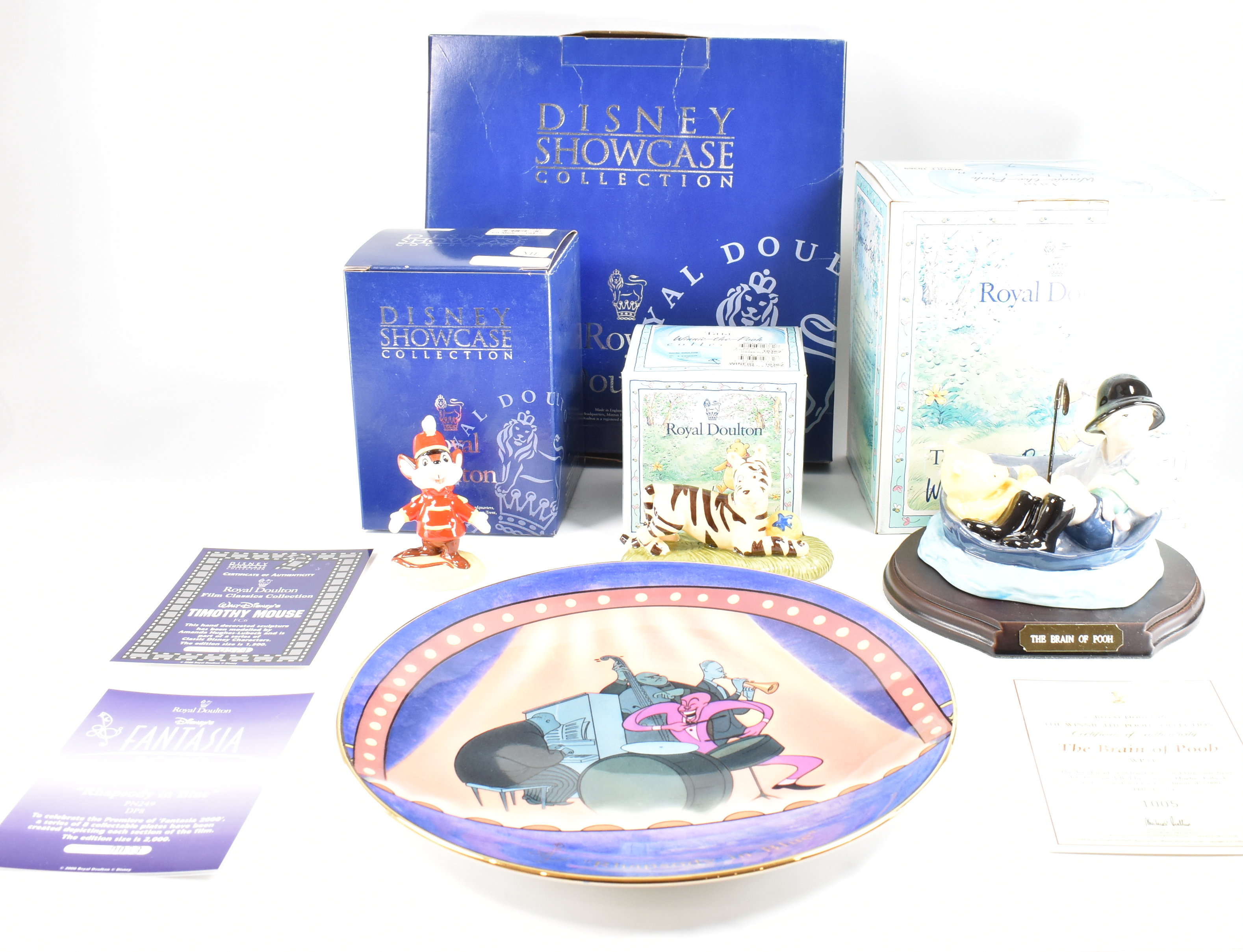 NOS ROYAL DOULTON WINNIE THE POOH & DISNEY COLLECTIONS ITEMS