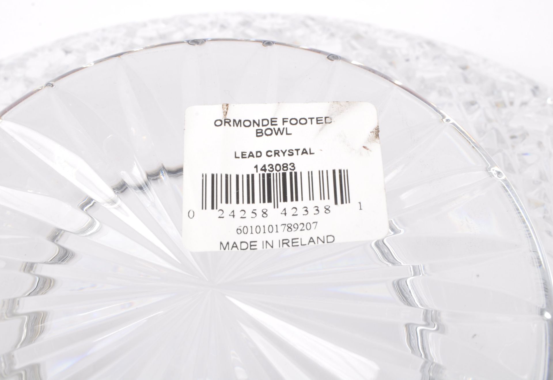 WATERFORD PRESTIGE COLLECTION ORMONDE CRYSTAL GLASS BOWL - Image 5 of 5