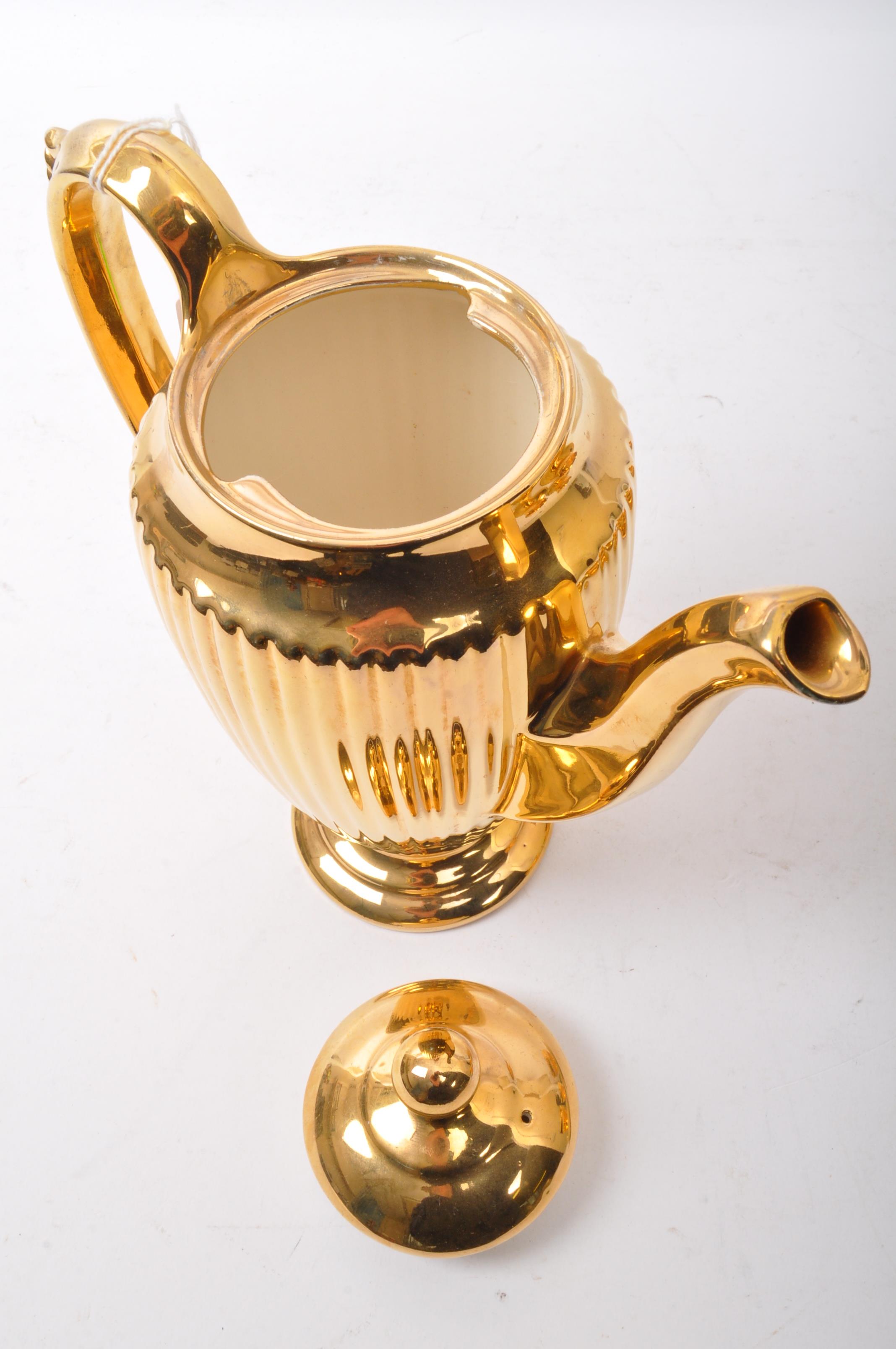 20TH CENTURY ROYAL WINTON CHINA GILT COFFEE SET - Image 3 of 5