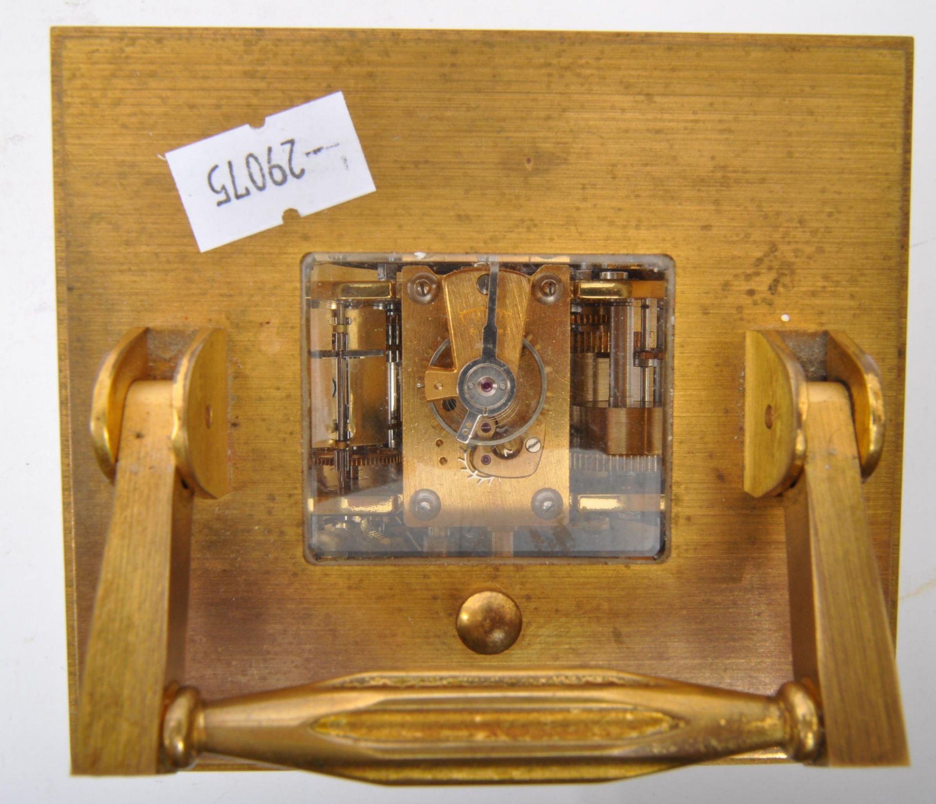 DENT OF LONDON - BRASS GILDED CARRIAGE CLOCK - Image 7 of 8