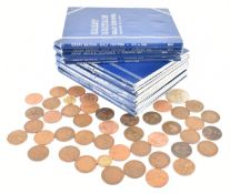 LARGE COLLECTION OF 20TH CENTURY GREAT BRITAIN COINS FOLDERS
