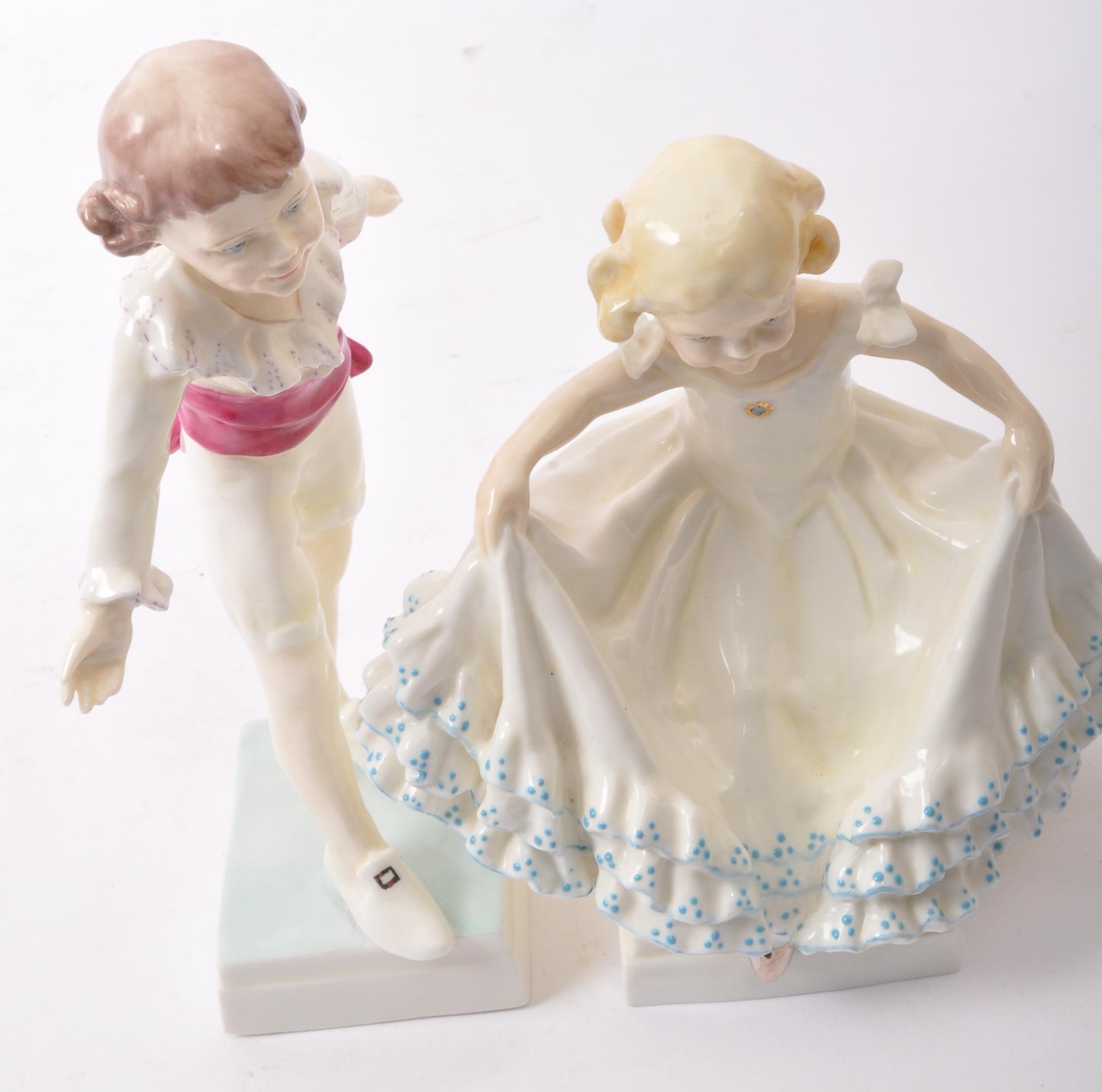 ROYAL DOULTON MASQUERADE BONE CHINA FIGURINES - Image 2 of 5