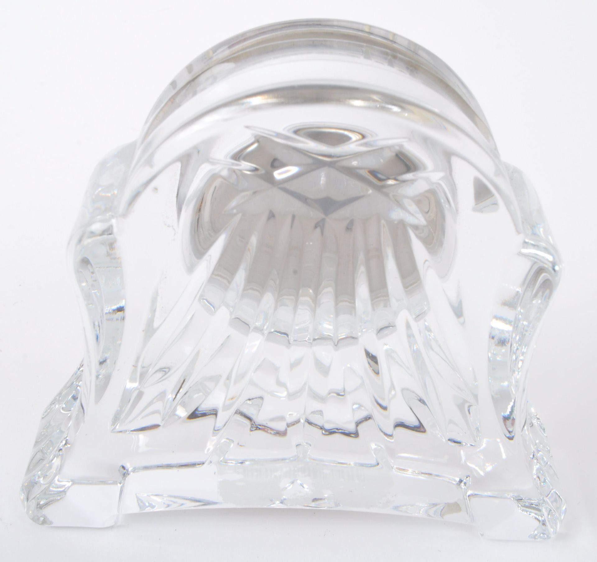 WATERFORD CRYSTAL GLASS NOS MANTEL CLOCK - Image 4 of 6