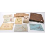 COLLECTION OF CIGARETTE CARDS & POSTCARDS