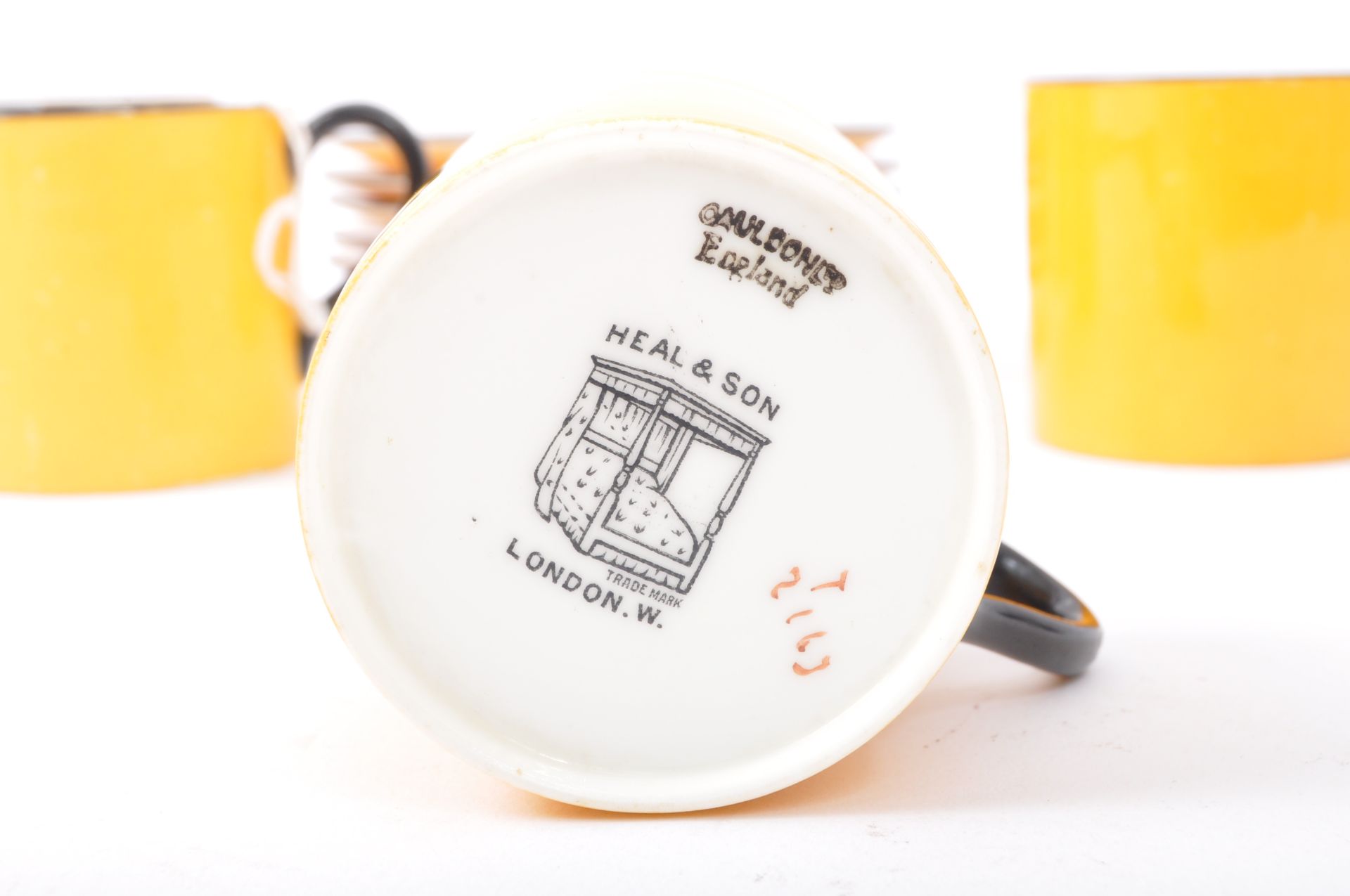 HEAL & SON - TWO TONE COFFEE AND TEA SERVICE - Image 5 of 6