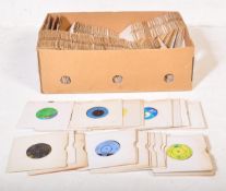LARGE COLLECTION OF FORTY FIVE 45 RPM VINYL SINGLES
