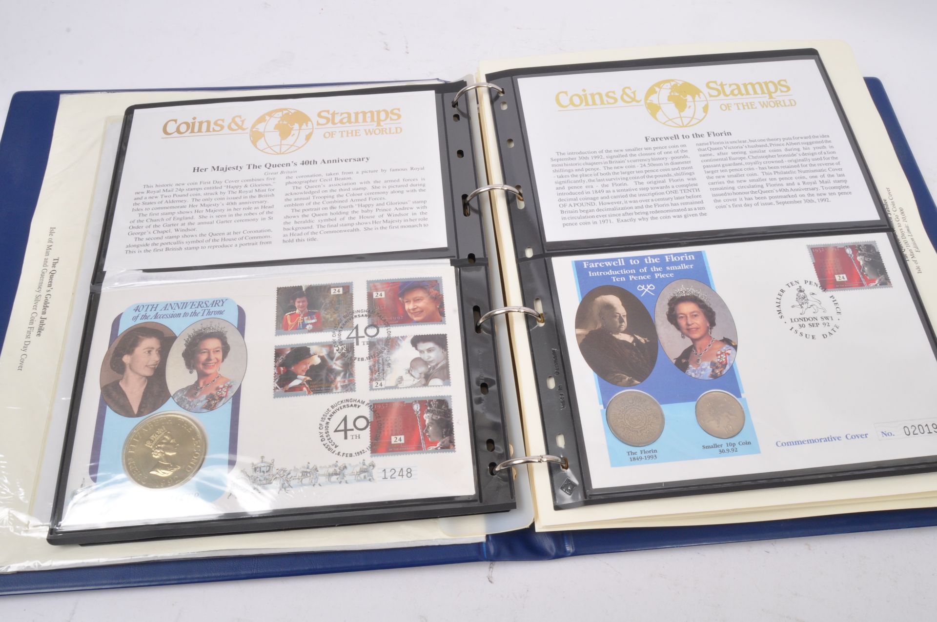 COLLECTION OF ROYAL MINT COIN FIRST DAY COVER SETS