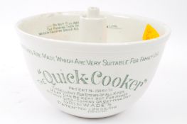 GRIMWADES THE QUICKER COOKER POTTERY COOKING BOWL