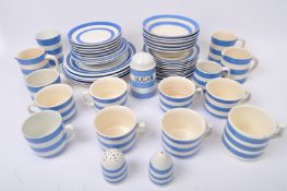 COLLECTION OF T G GREEN CORNISHWARE TABLE WARE