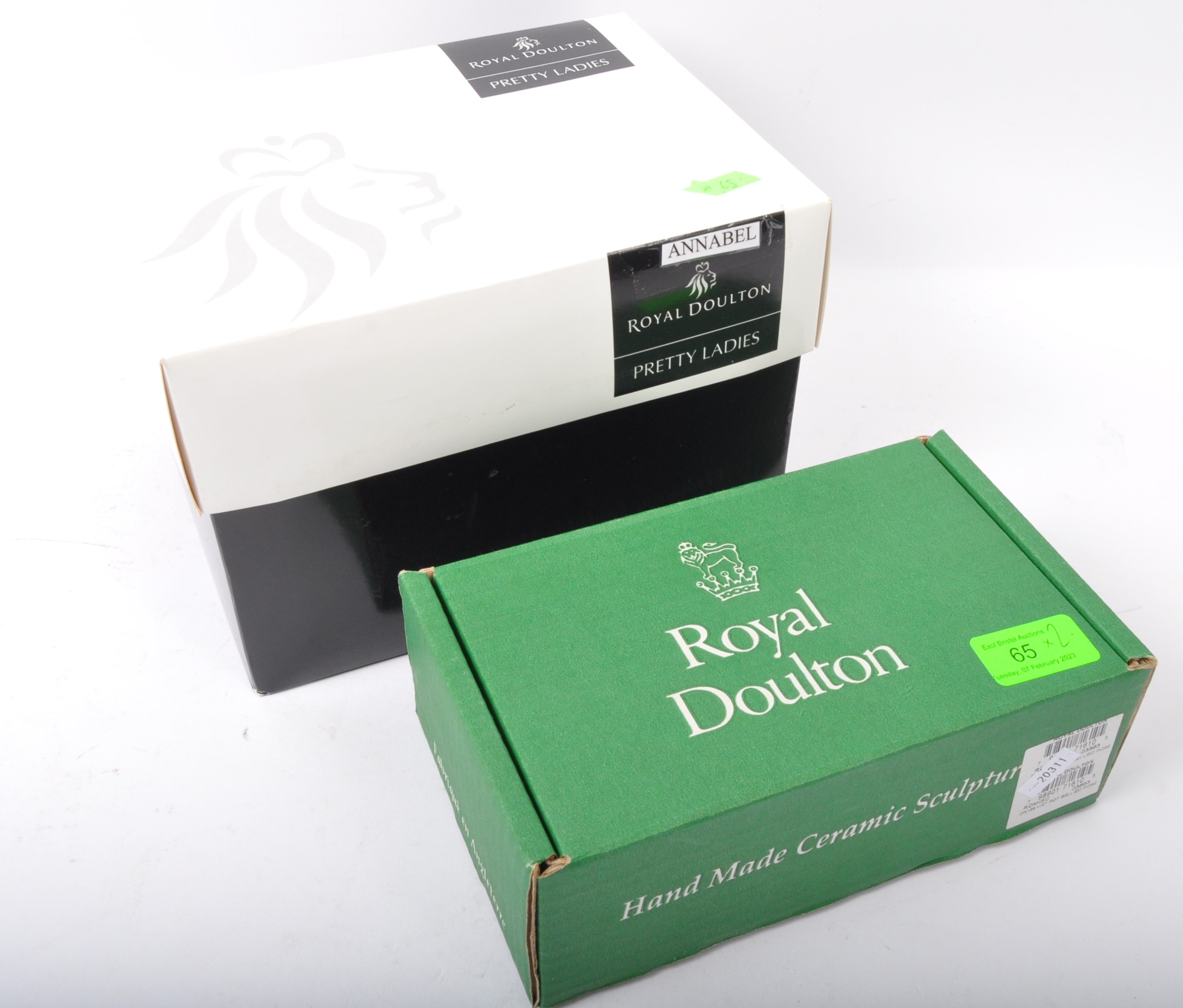 ROYAL DOULTON - HANDMADE BOXED CERAMIC FIGURES - Image 3 of 6