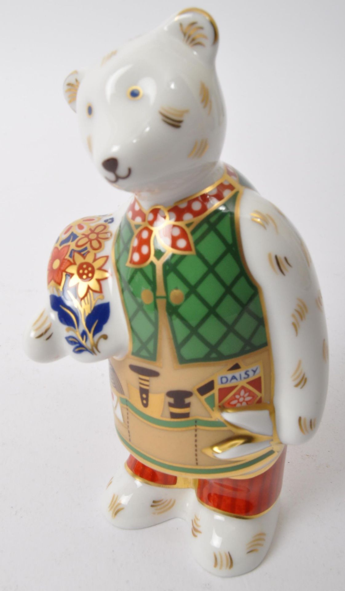 ROYAL CROWN DERBY - TWO VINTAGE MINI BEARS CHINA PAPERWEIGHTS - Image 5 of 9