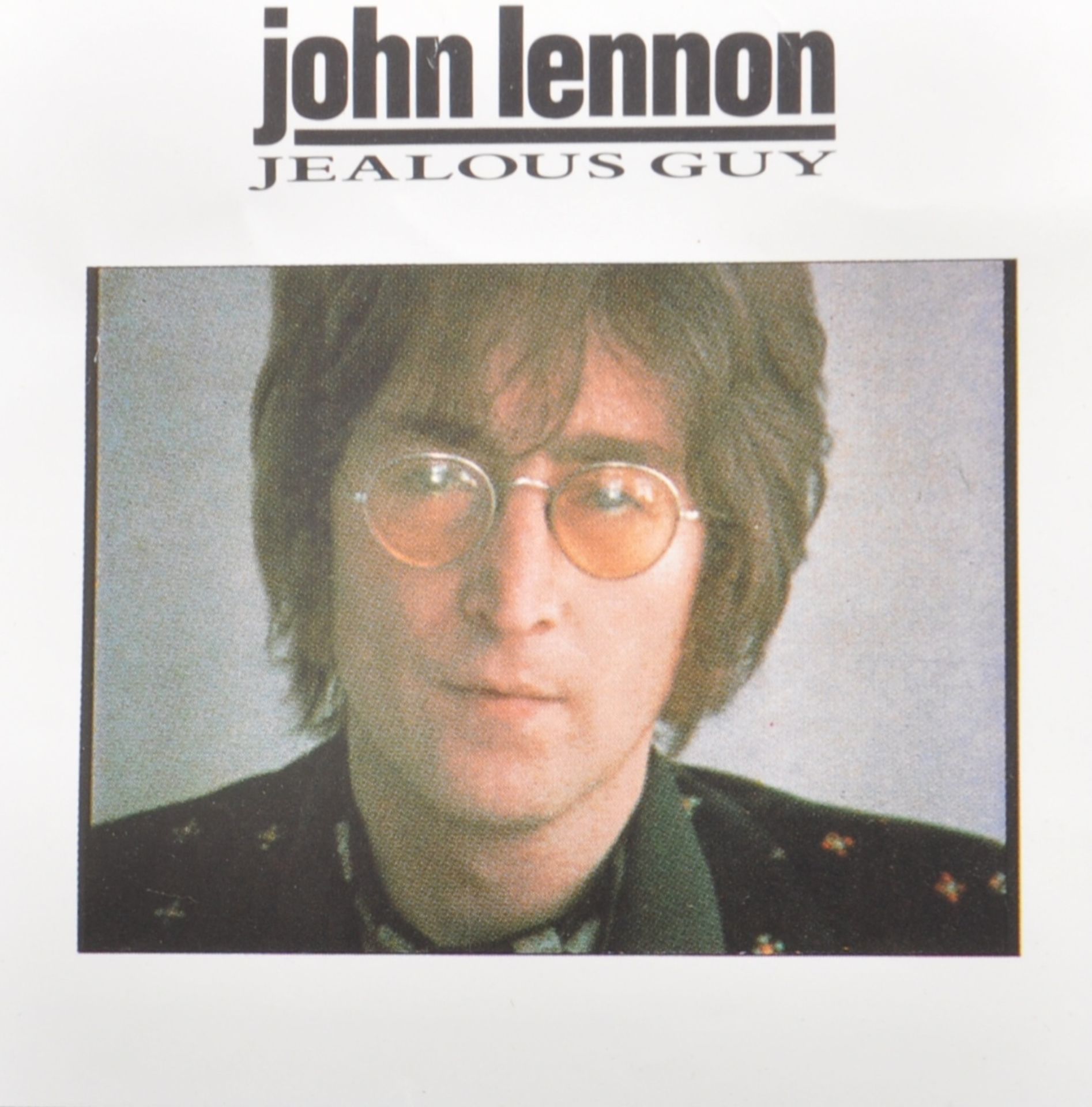 JOHN LENNON - JEALOUS GUY - VINTAGE MUSIC / MOVIE POSTER - Image 4 of 4