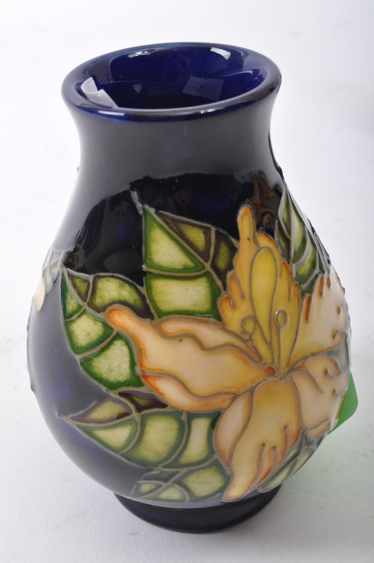 MOORCROFT BRITISH POTTERY - PAIR OF MINIATURE VASES - Image 3 of 5