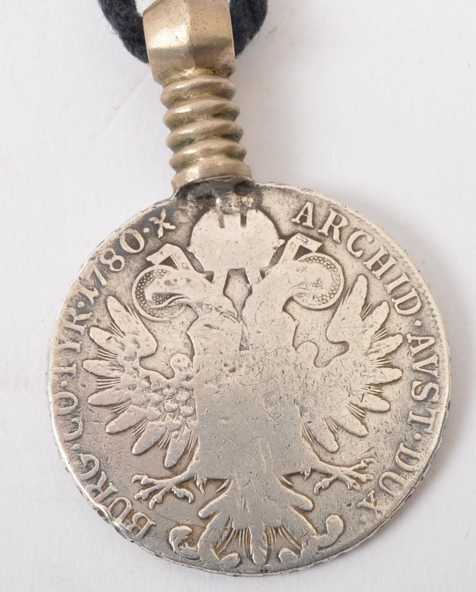 1790 AUSTRIAN MARIA THERESA 925 SILVER THALER COIN - Image 3 of 4