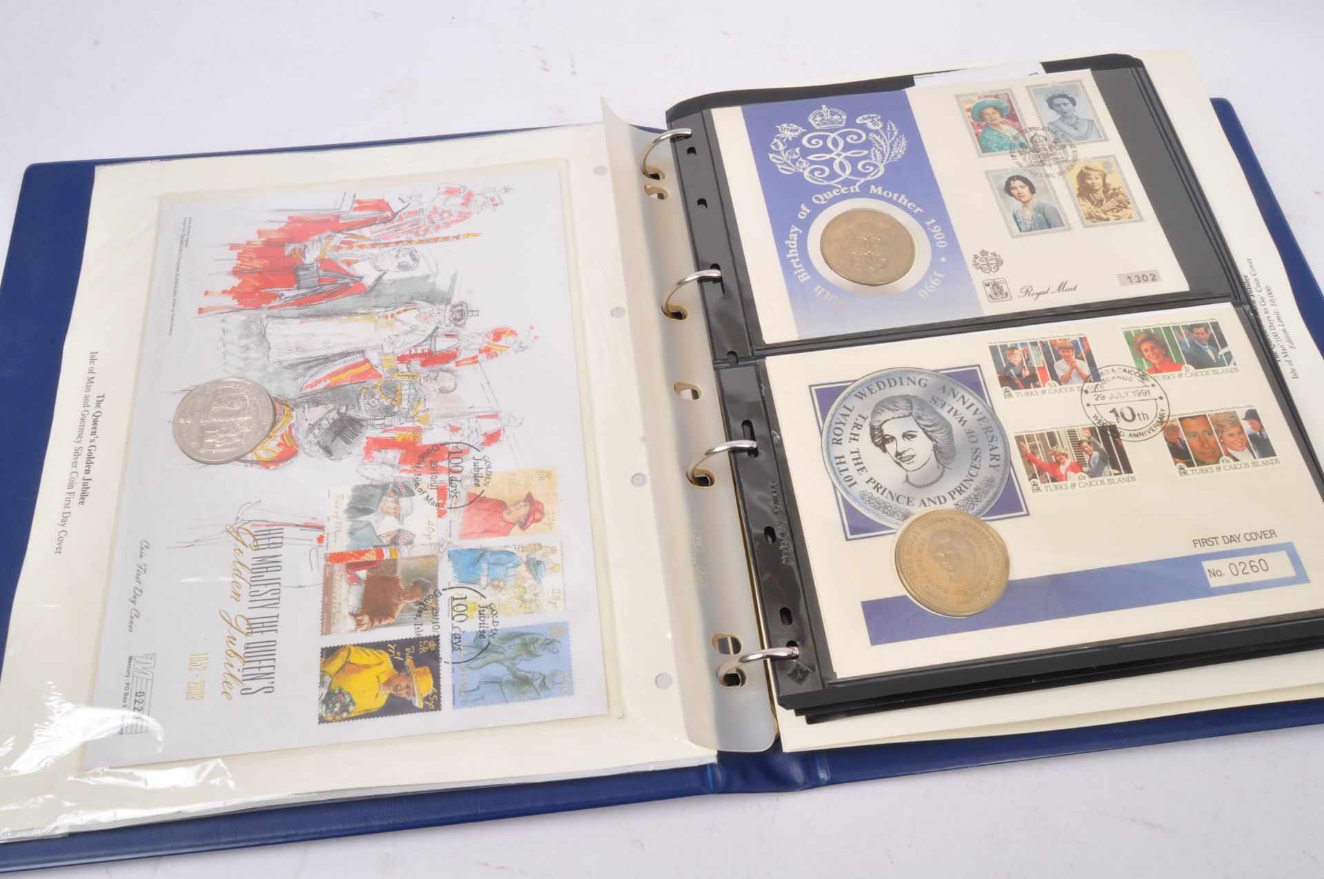 COLLECTION OF ROYAL MINT COIN FIRST DAY COVER SETS - Image 2 of 5
