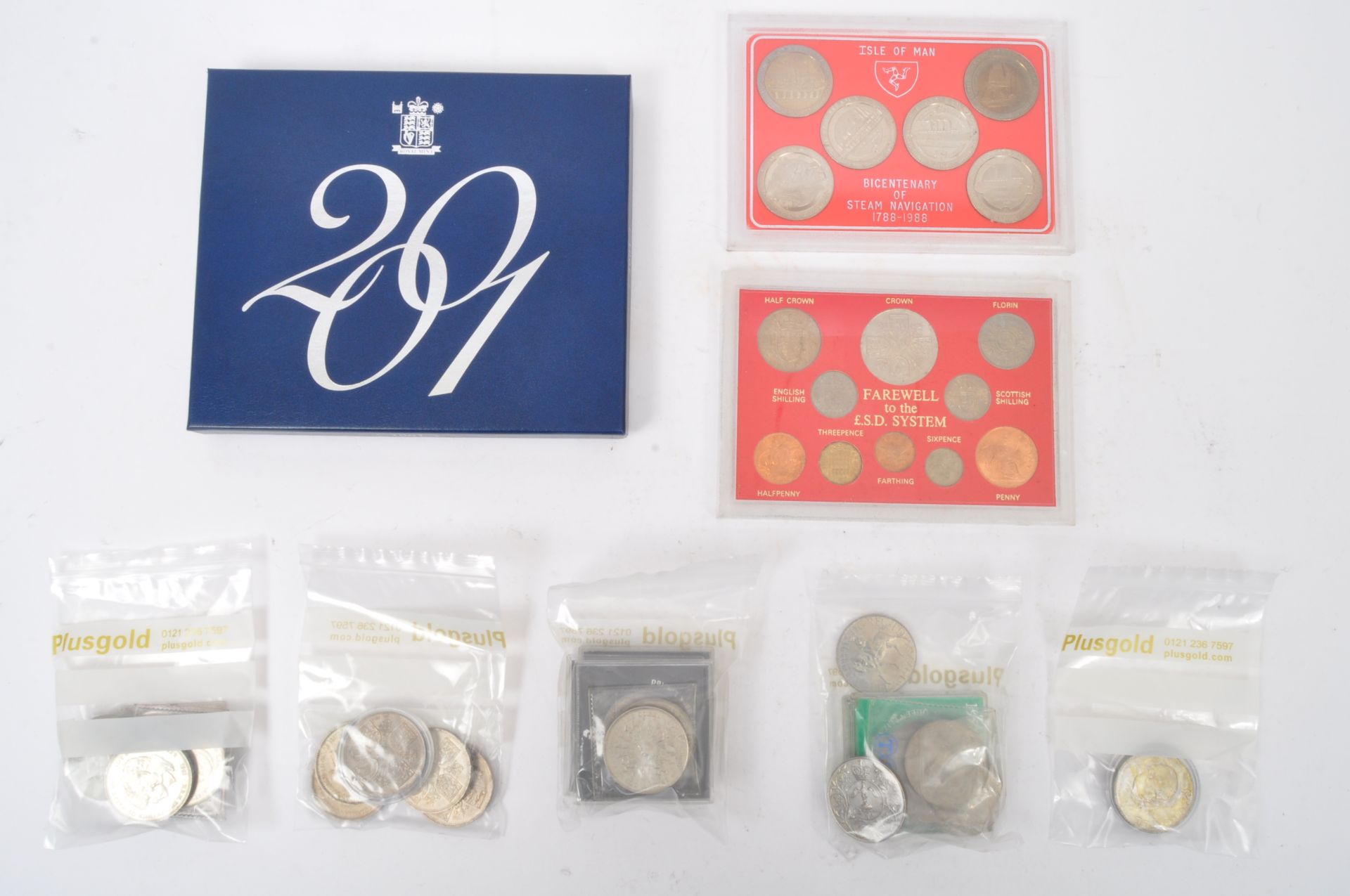 COLLECTION OF 20TH CENTRUY BRITISH COINS - Image 2 of 5