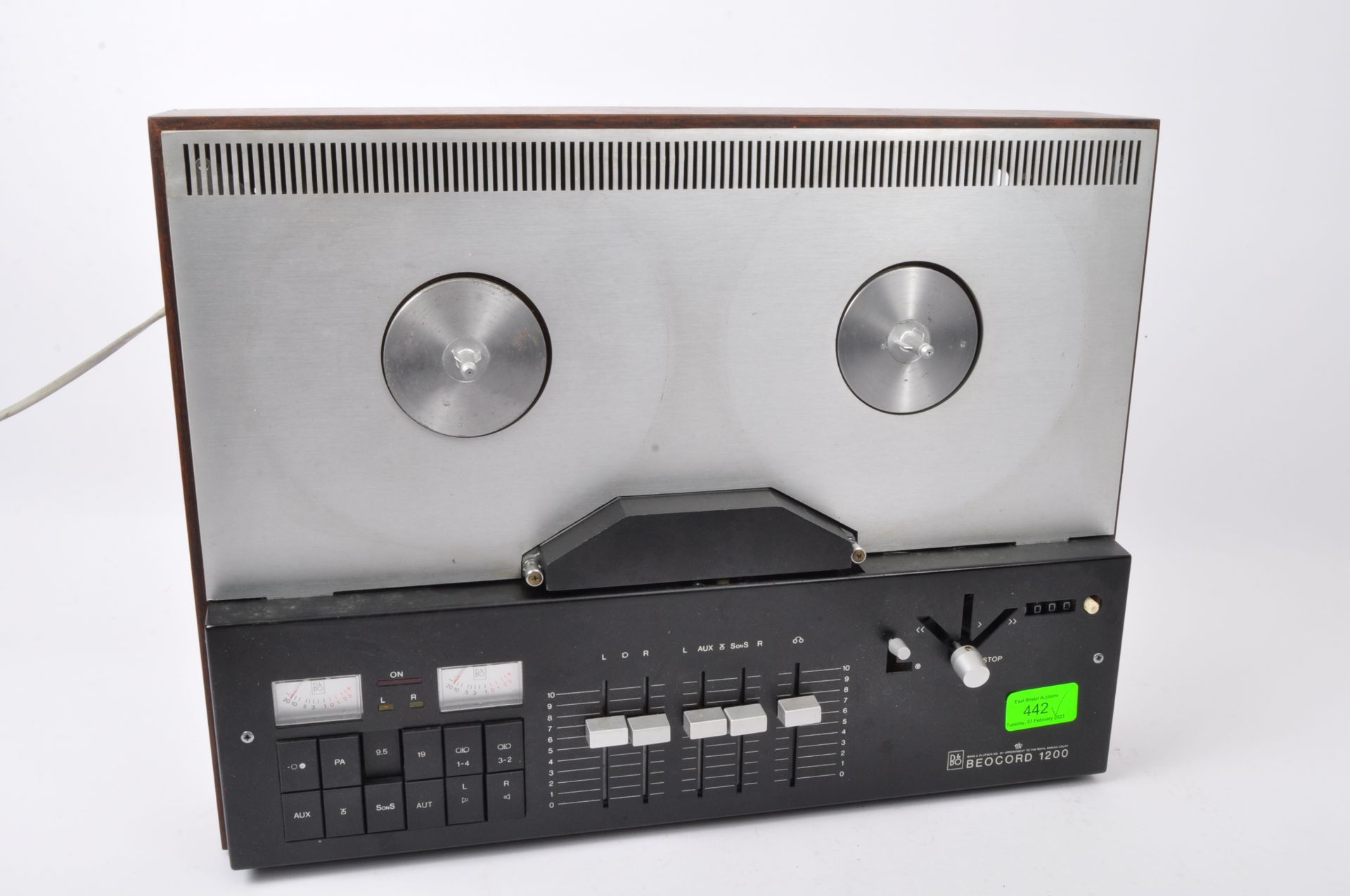 VINTAGE BANG & OLUFSEN 'BEOCORD 1200' TAPE RECORDER - Image 2 of 5