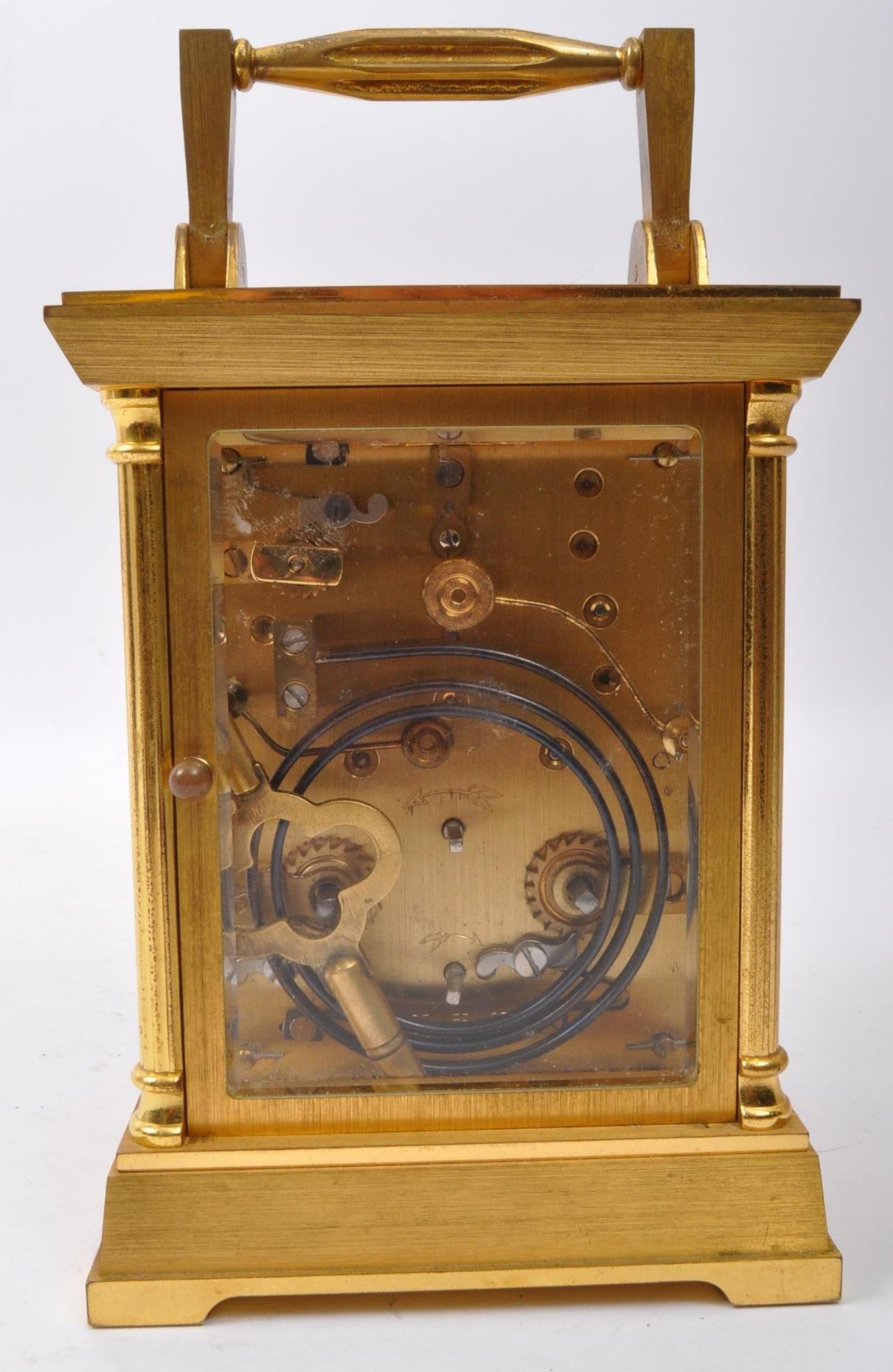 DENT OF LONDON - BRASS GILDED CARRIAGE CLOCK - Image 6 of 8