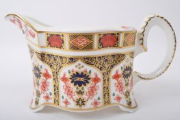 ROYAL CROWN DERBY - IMARI BONE CHINA CREAM JUG