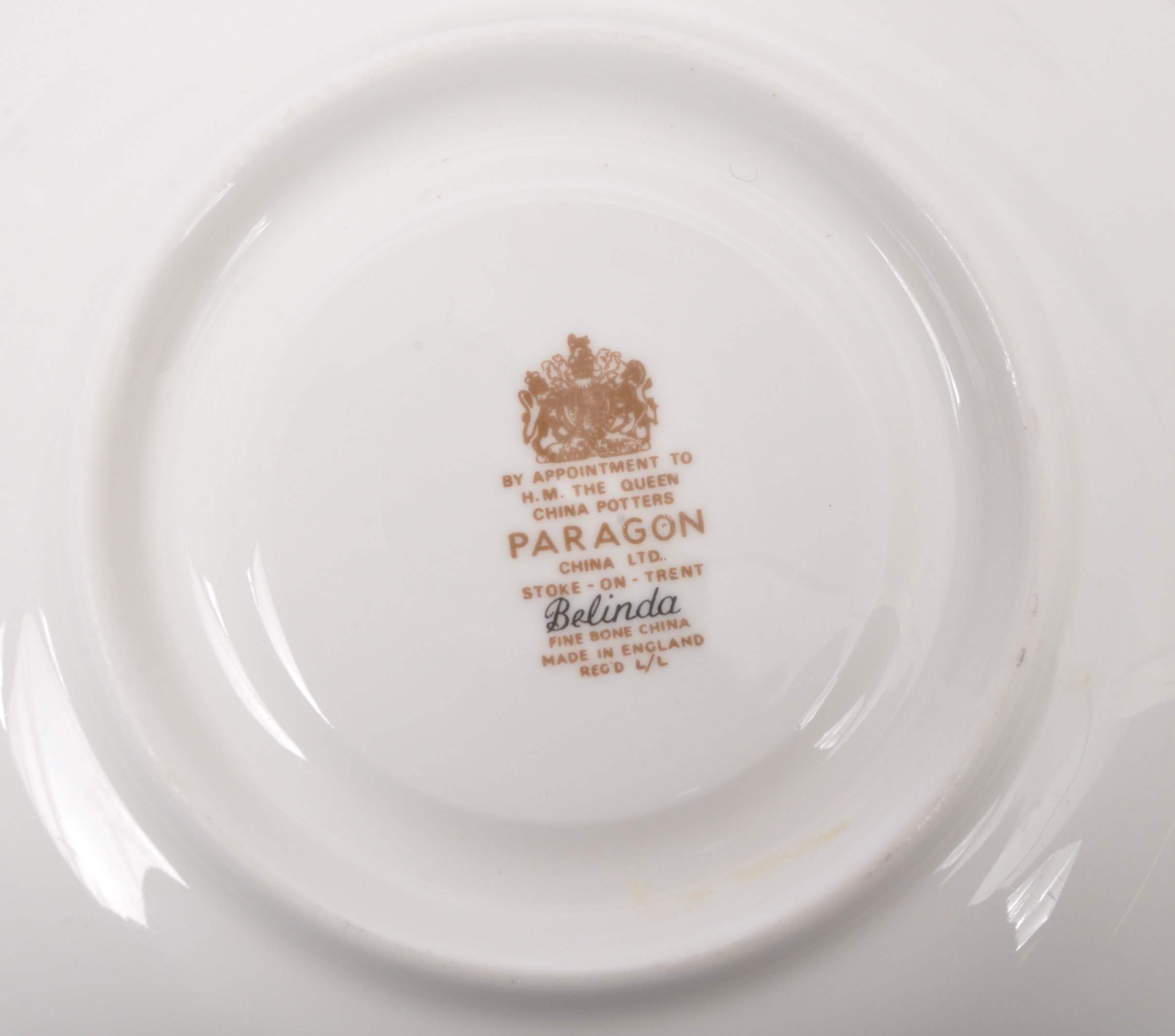 CONTEMPORARY ROYAL ALBERT PARAGON 'BELINDA' CHINA COFFEE SET - Image 6 of 6