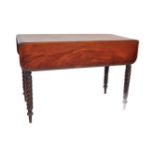 VICTORIAN MAHOGANY PEMBROKE TABLE