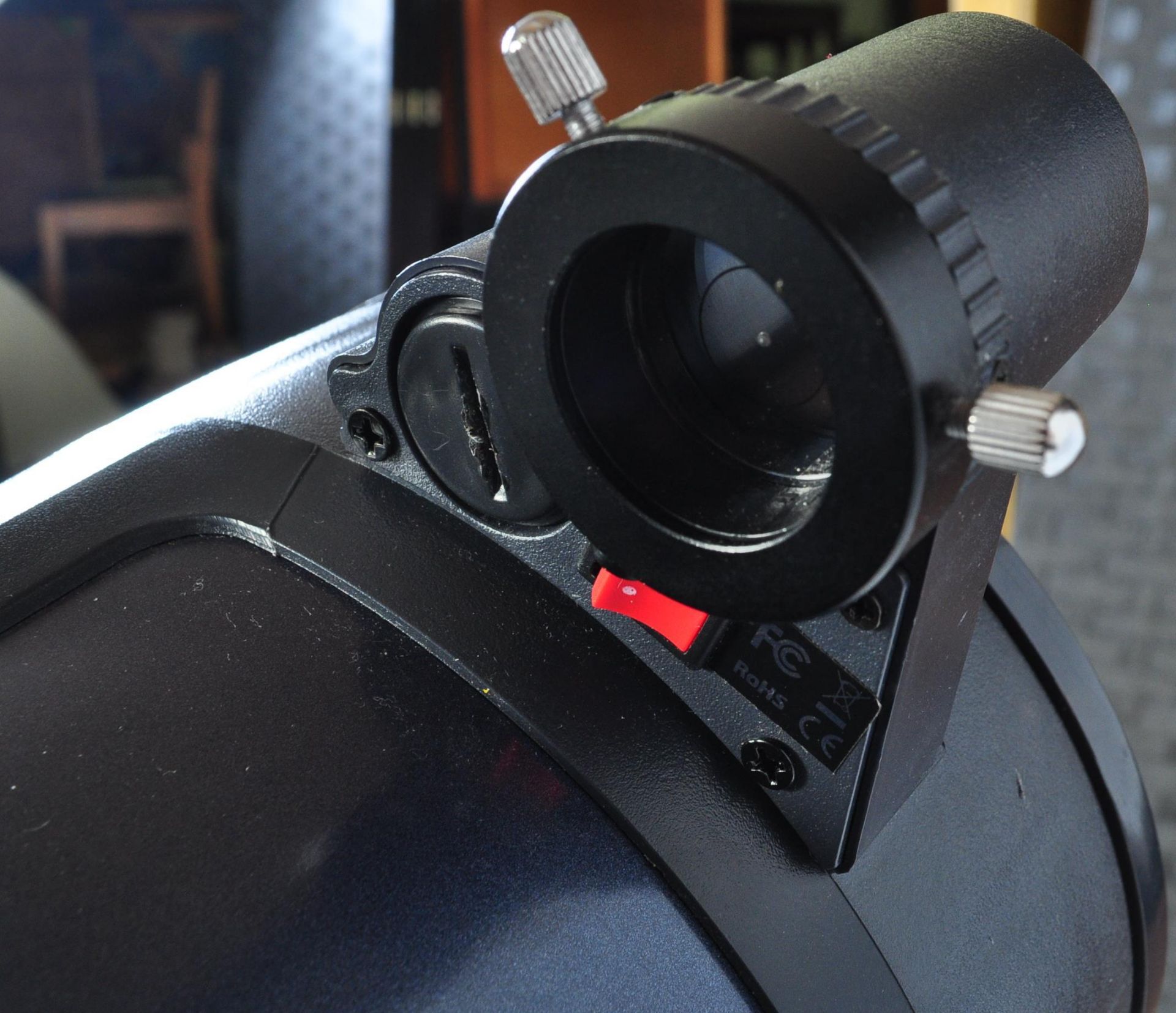 CELESTRON ASTROMASTER 130 TELESCOPE ON TRIPOD - Image 7 of 8