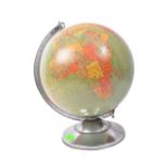 VINTAGE 20TH CENTURY REPLOGLE 12 INCH LIBRARY GLOBE