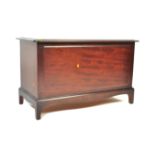 STAG MINSTREL MAHOGANY BLANKET BOX