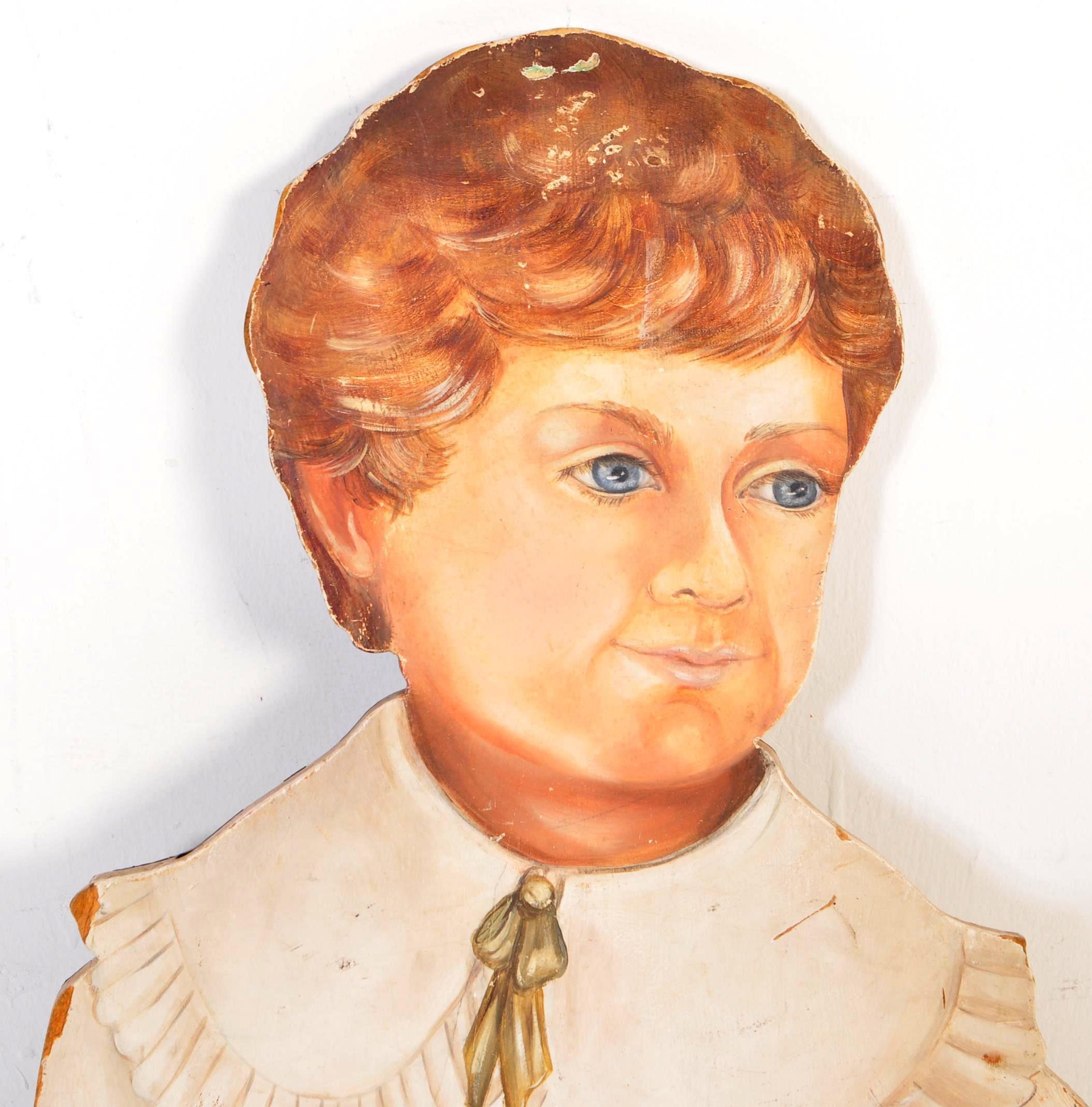 20TH CENTURY FRY'S CHOCOLATE HARDBOARD CUTOUT BOY - Image 2 of 5