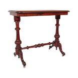 19TH CENTURY VICTORIAN MAHOGANY OCCASIONAL SIDE TABLE