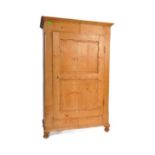FRENCH 19TH CENTURY COUNTRY PINE ARMOIRE WARDROBE