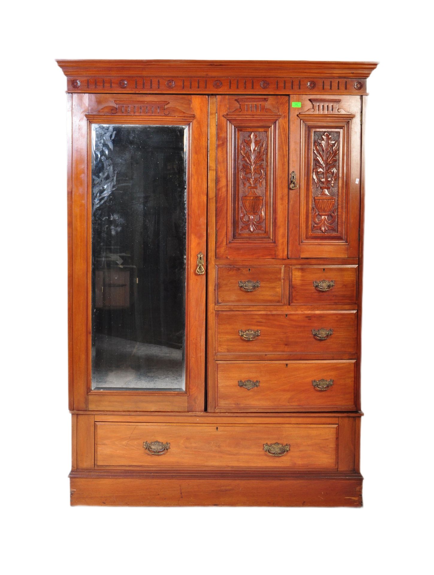 VICTORIAN 19TH CENTURY WALNUT COMPACTUM WARDROBE