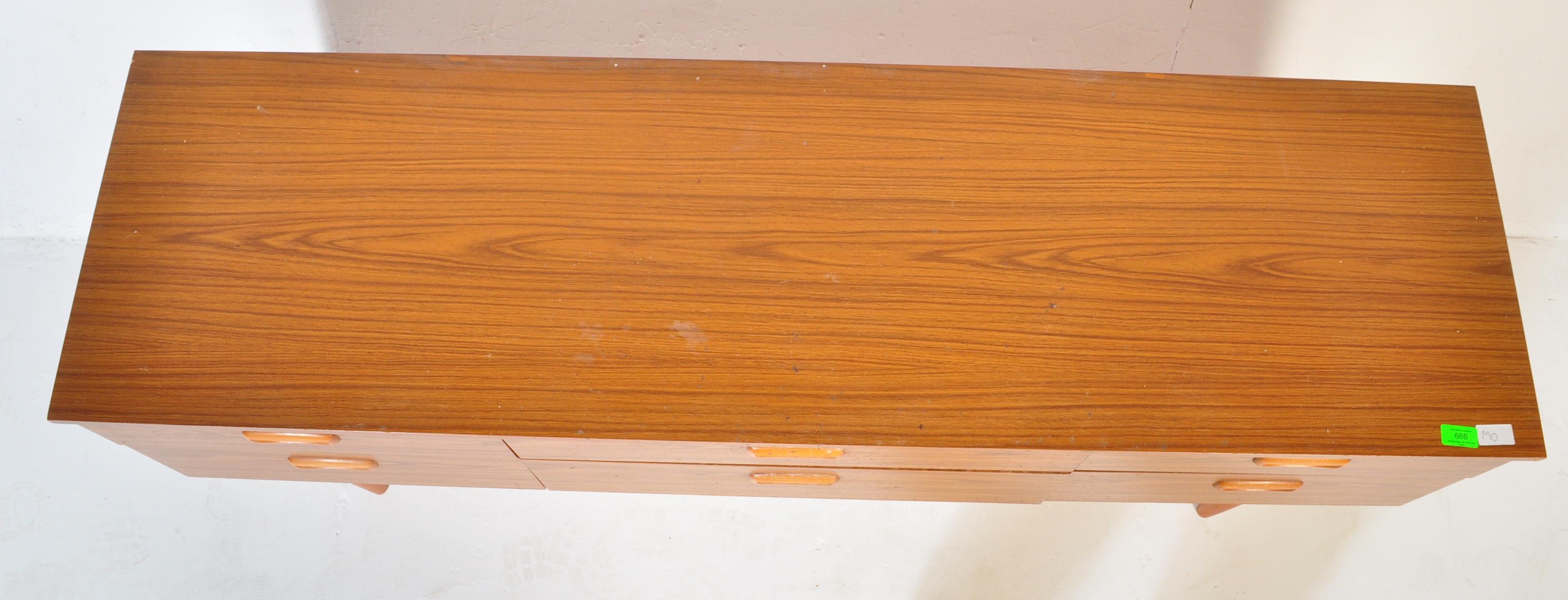 RETO MID CENTURY TEAK CHEST OF DRAWERS / SIDEBOARD - Image 5 of 5