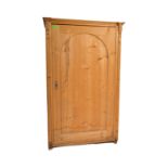 19TH CENTURY FRENCH PROVINCIAL PINE ARMOIRE WARDROBE