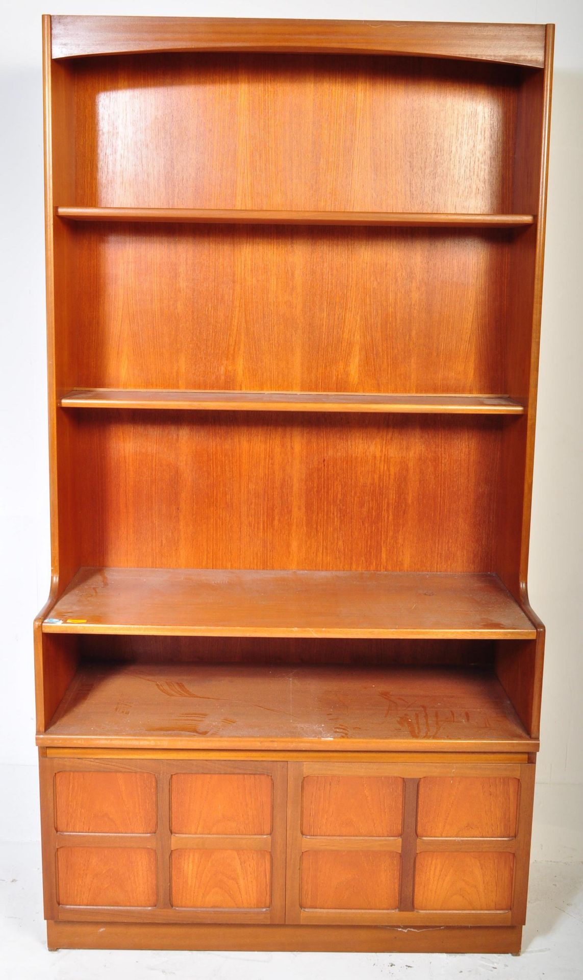 BRITISH MODERN DESIGN - NATHAN FURNITURE TEAK UPRIGHT CABINET - Image 2 of 4