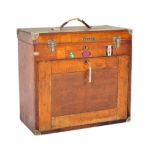 20TH CENTURY WOODEN ENGINEERS TOOL BOX