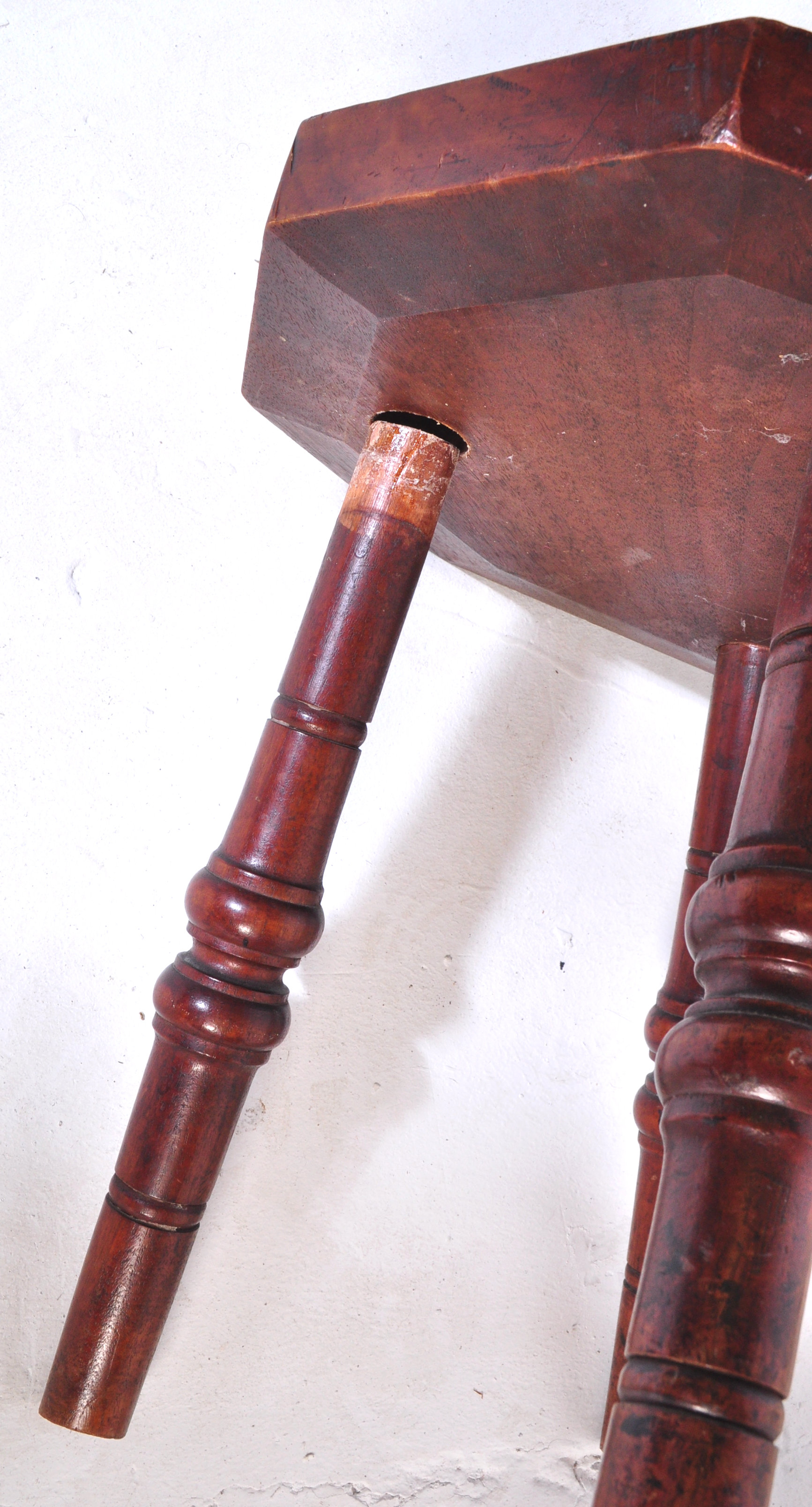 EARLY 20TH CENTURY OAK FURNITURE - STOOLS - SPINNING CHAIR - Image 6 of 6