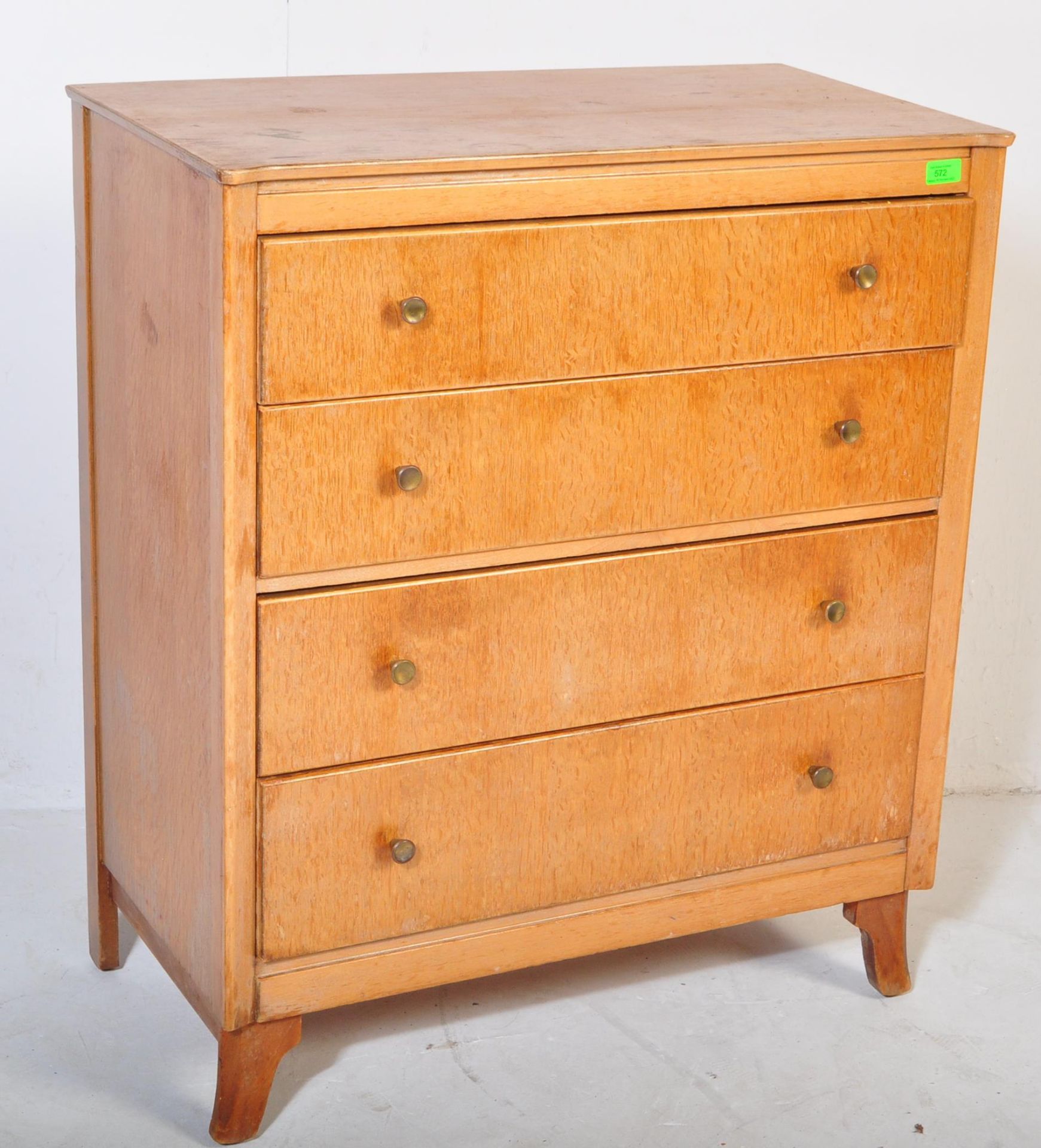 RETRO LEBUS FURNITURE MID CENTURY CHEST OF DRAWERS - Image 2 of 4