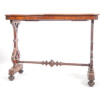 VICTORIAN 19TH CENTURY MAHOGANY WRITING TABLE DESK