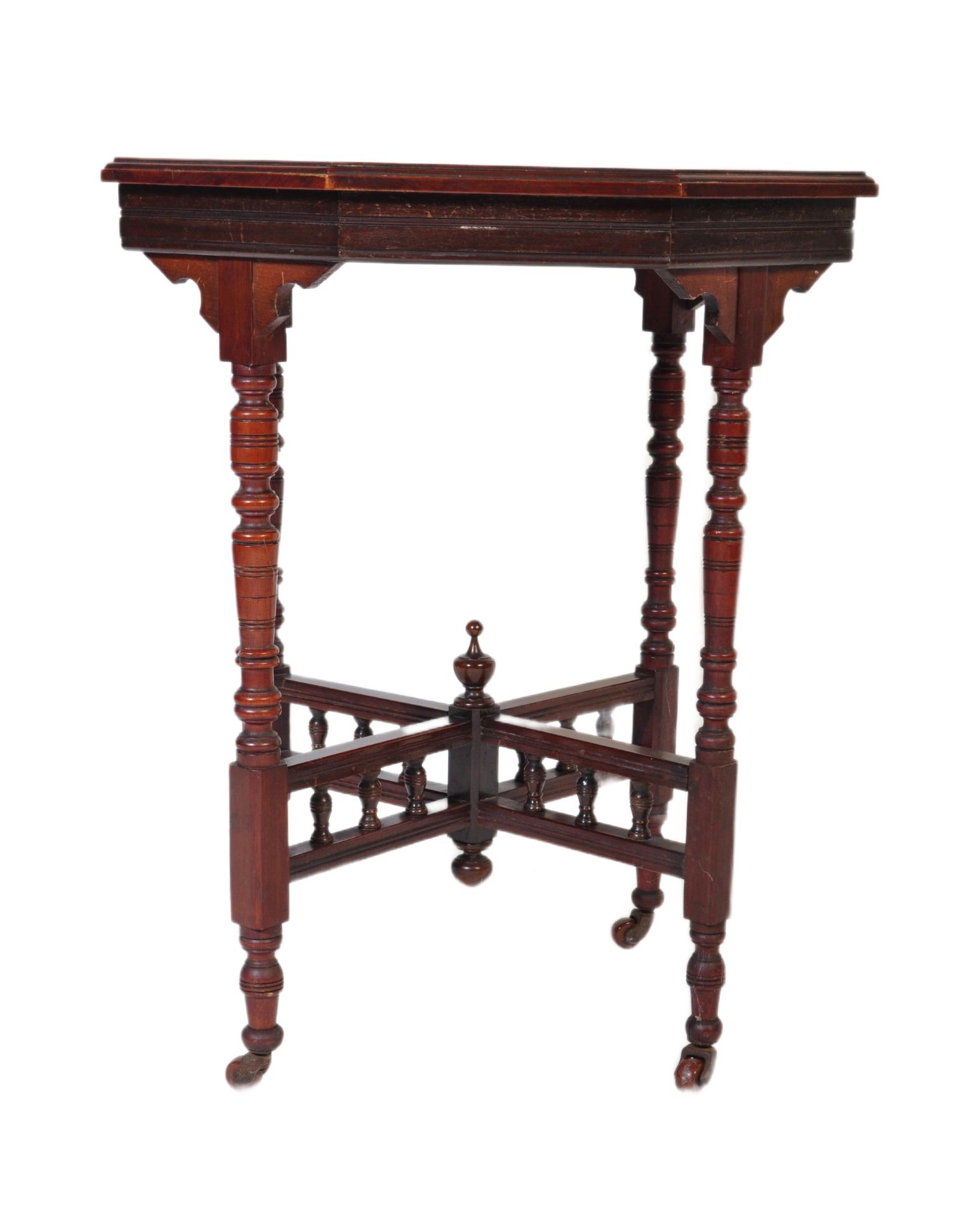 VICTORIAN 19TH CENTURY MAHOGANY PENNY CENTRE TABLE