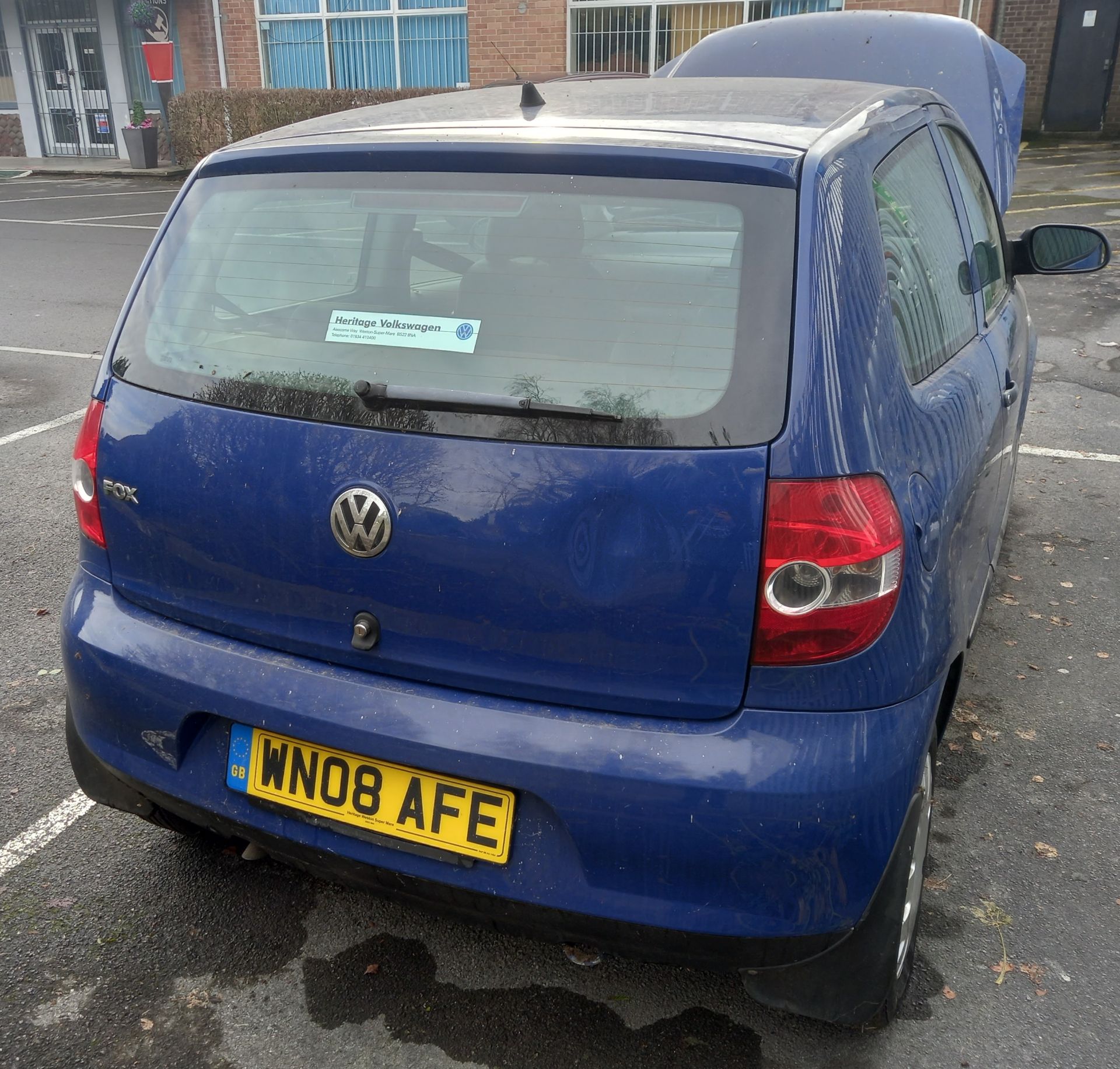 2008 VOLKSWAGEN VW FOX 1200CC PETROL HATCHBACK CAR - Image 2 of 12