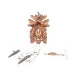 20TH CENTURY GERMAN BLACK FOREST CUCKOO CLOCK