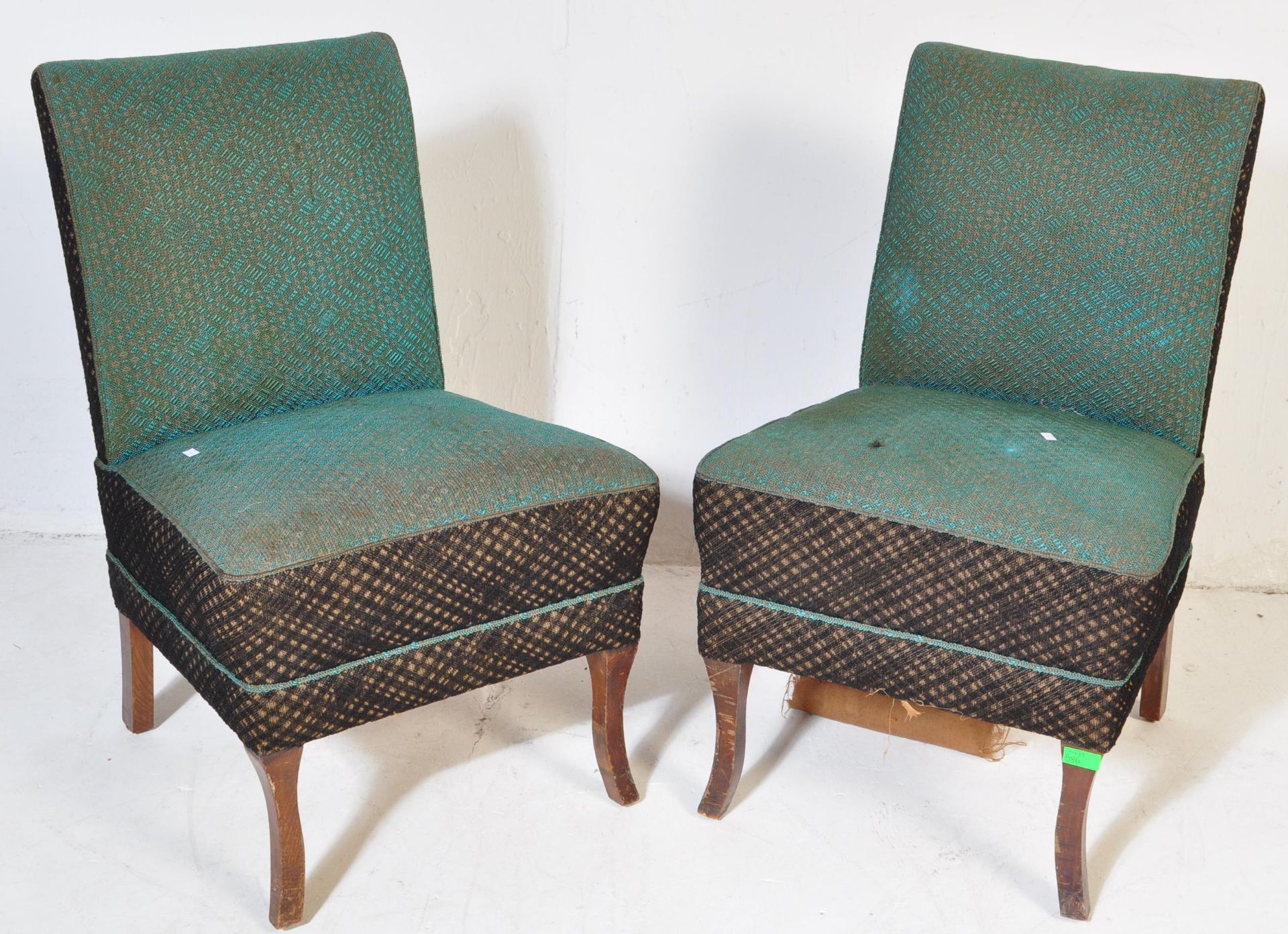 VINTAGE 20TH CENTURY CIRCA 1940S COCTAIL CHAIRS - Image 2 of 5