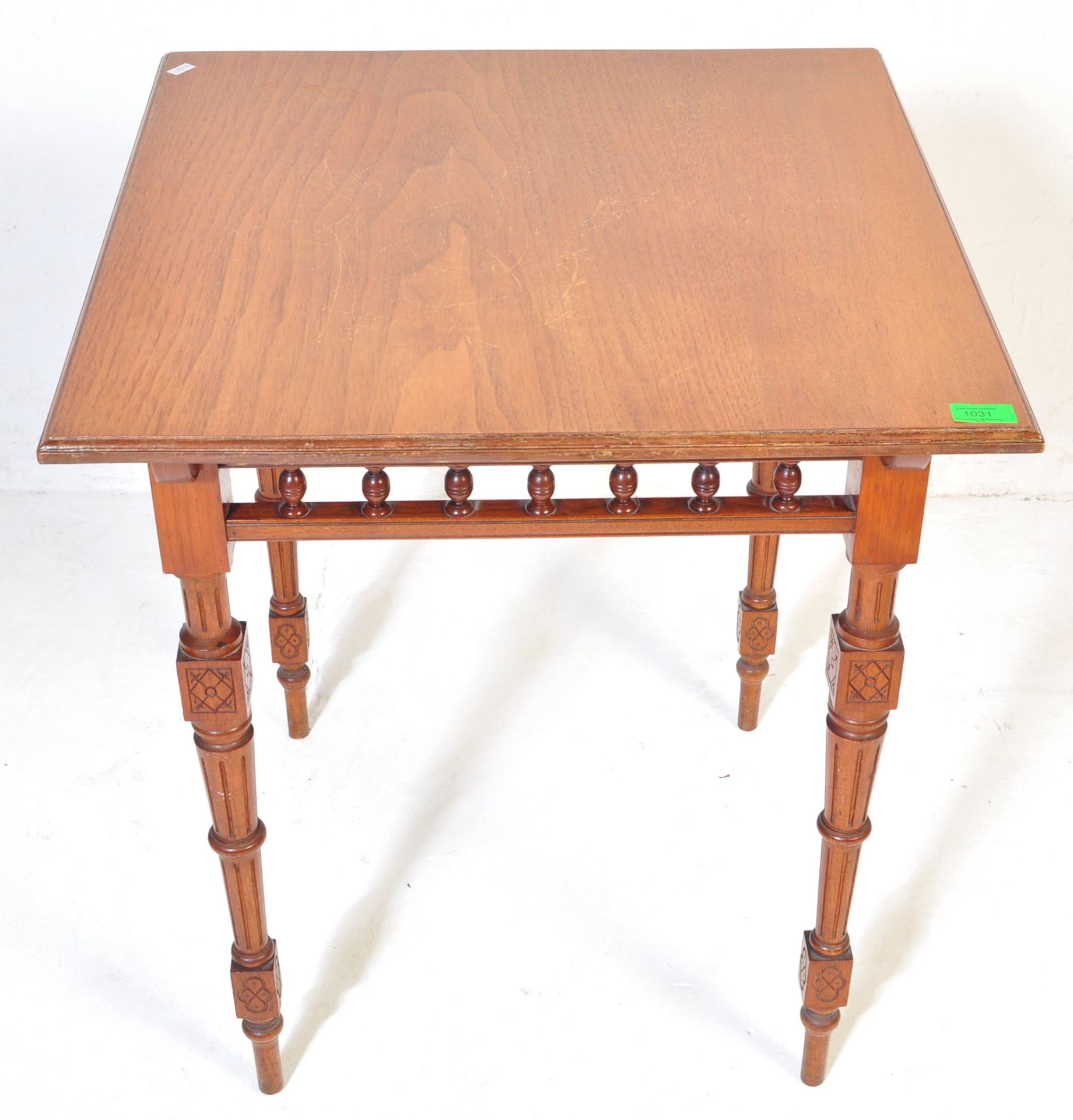 VICTORIAN 19TH CENTURY AESTHETIC MOVEMENT CENTRE TABLE - Image 4 of 5