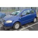 2008 VOLKSWAGEN VW FOX 1200CC PETROL HATCHBACK CAR