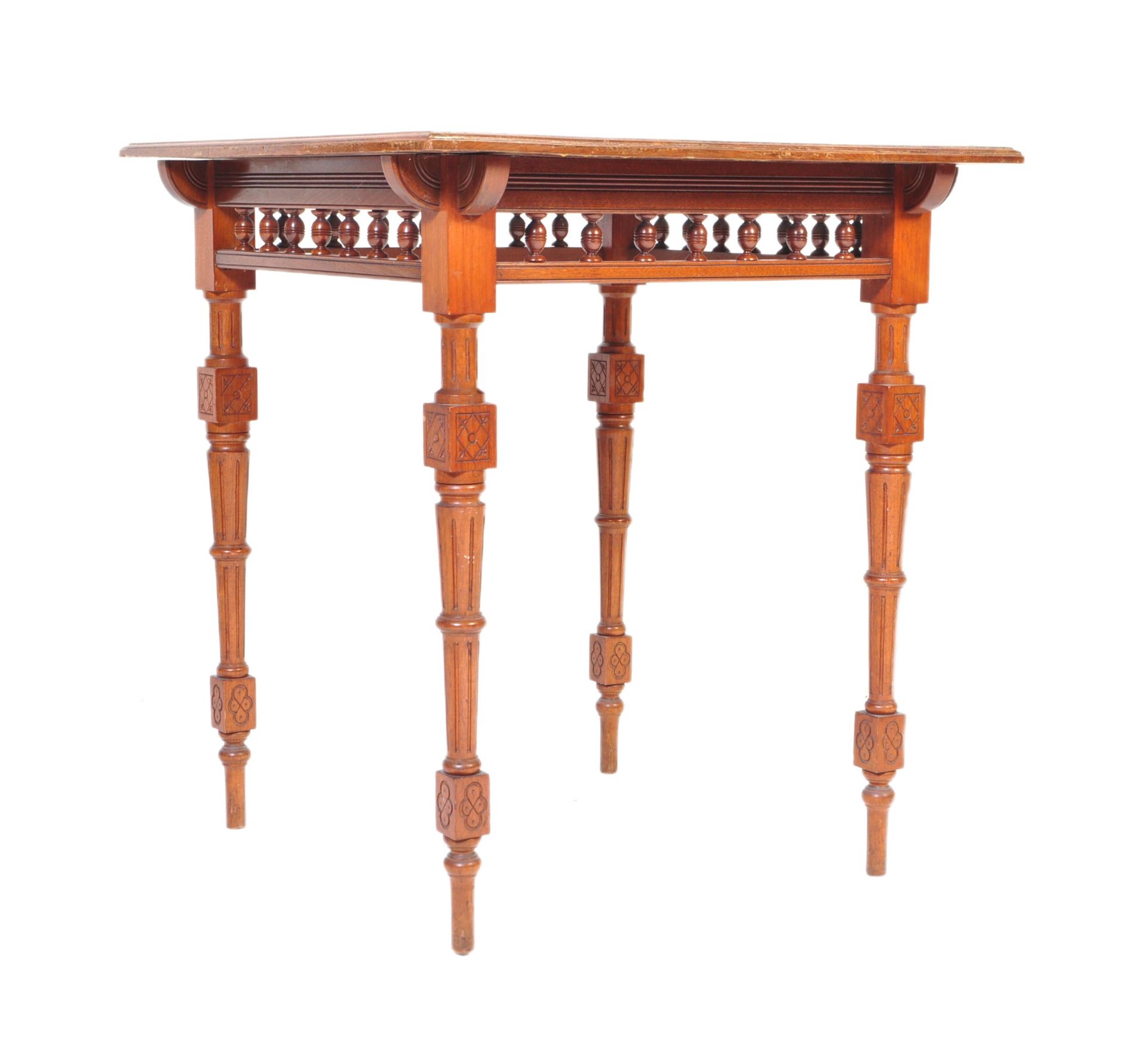 VICTORIAN 19TH CENTURY AESTHETIC MOVEMENT CENTRE TABLE