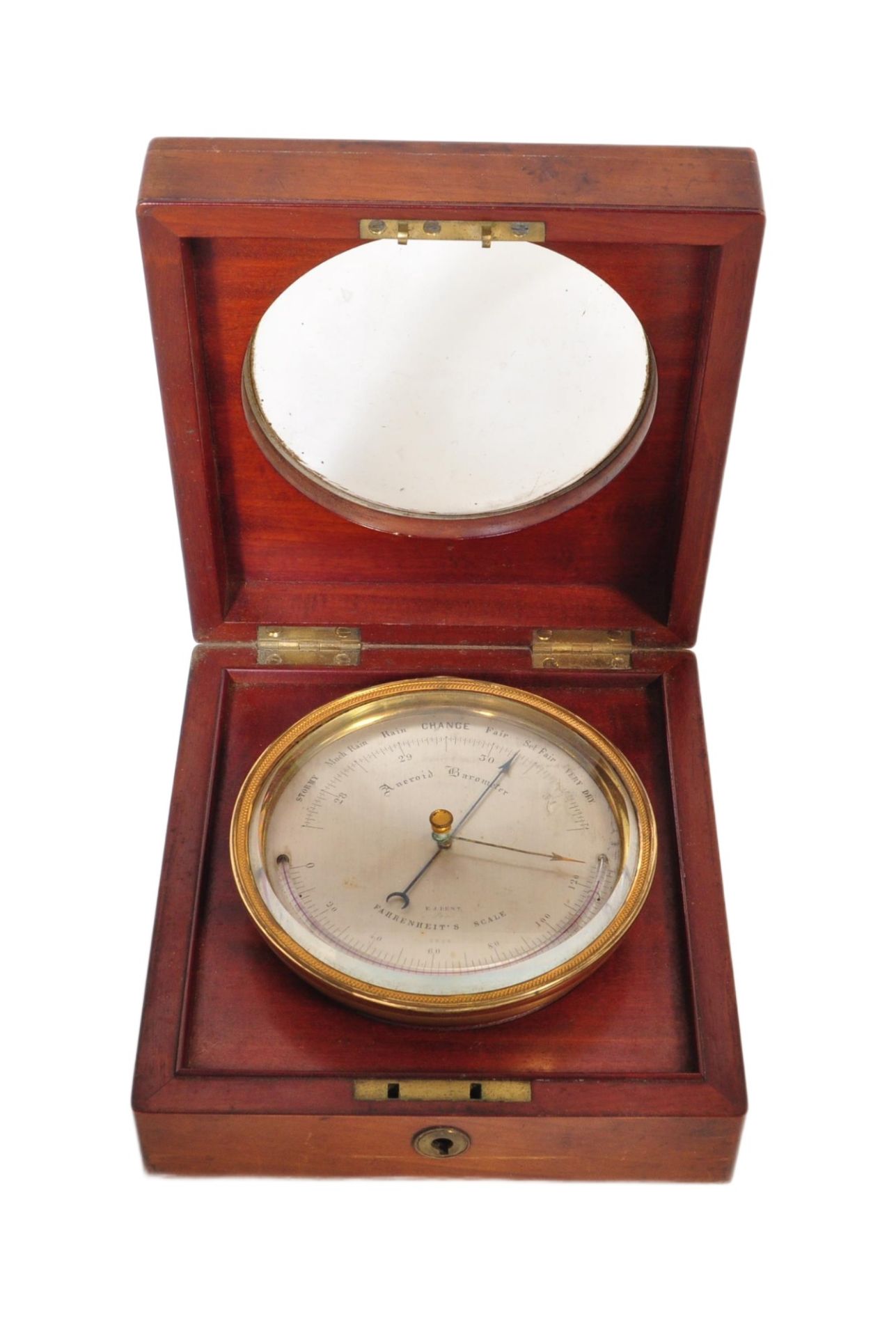 VICTORIAN 19TH CENTUTRY - DENT OF PARIS - MARITIME BAROMETER